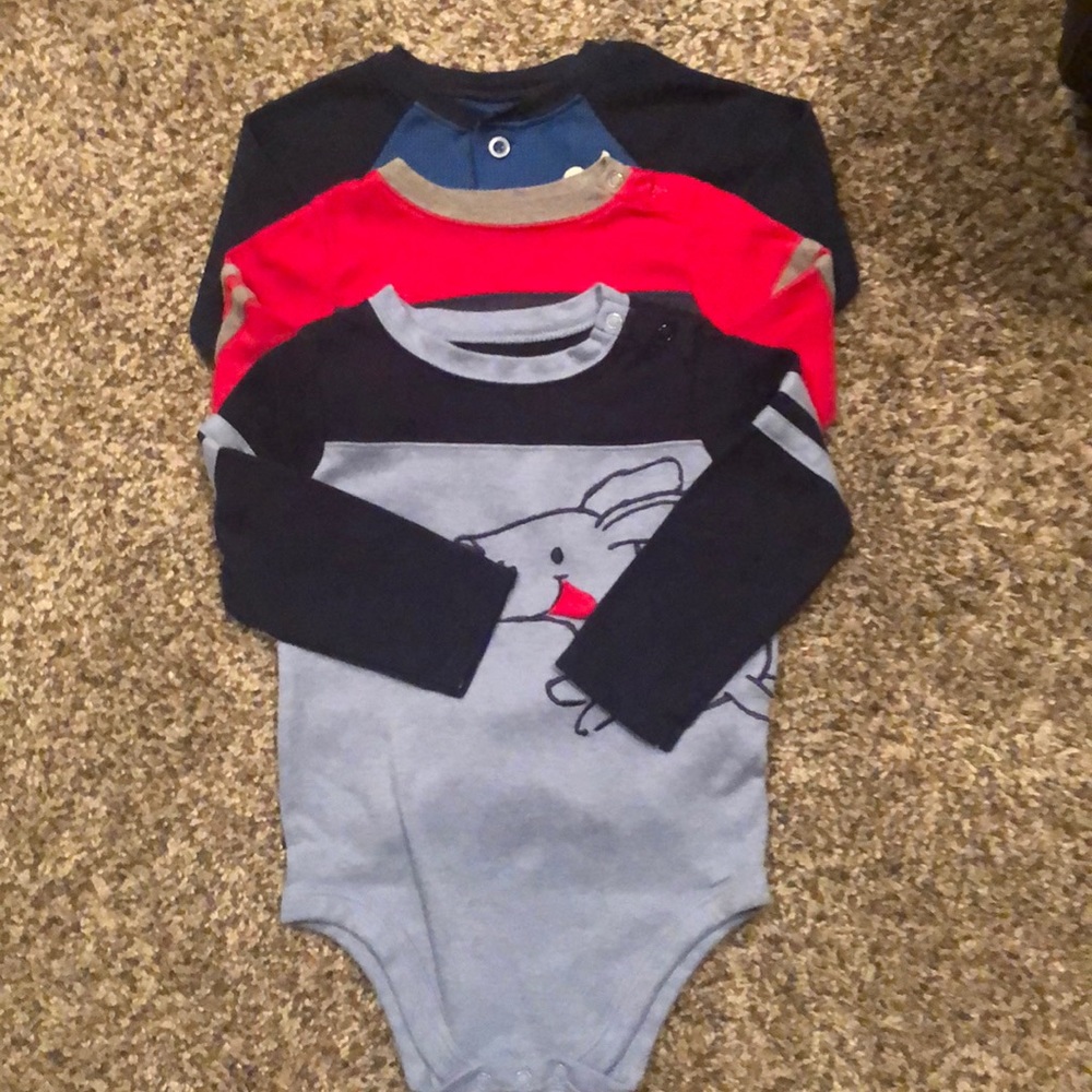 (3) pack Onesie Long Sleeve